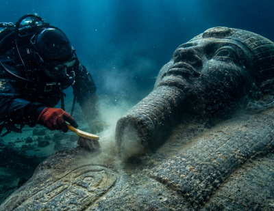 Die versunkene Stadt: Die Schätze von Herakleion am Grund des Meeres