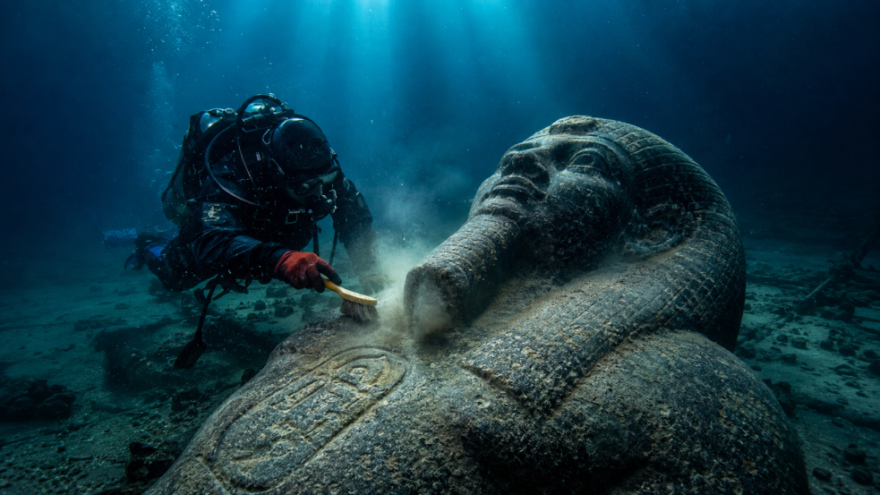Die versunkene Stadt: Die Schätze von Herakleion am Grund des Meeres